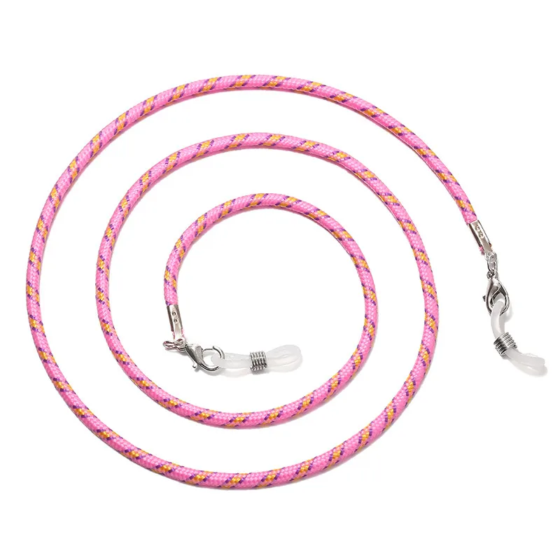 

1pcs Colorful Anti-lost Mask Rope Polyester Hanging Rope Mask Lanyard Adjustable Strap Chain DIY Accessories