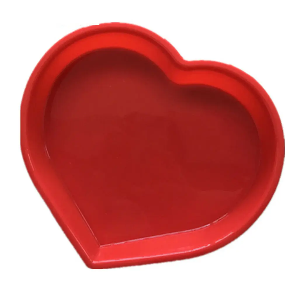Форма для выпечки в форме сердца силиконовая форма шоколада большая | Дом и сад