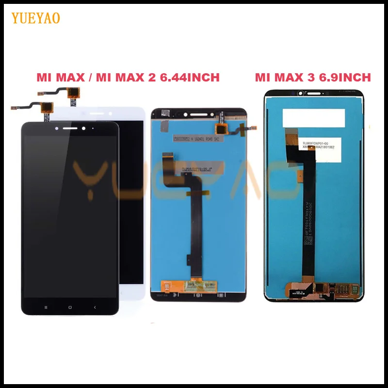 Lcd для Xiaomi Mi Max 3 lcd дисплей кодирующий преобразователь сенсорного экрана в сборе 2