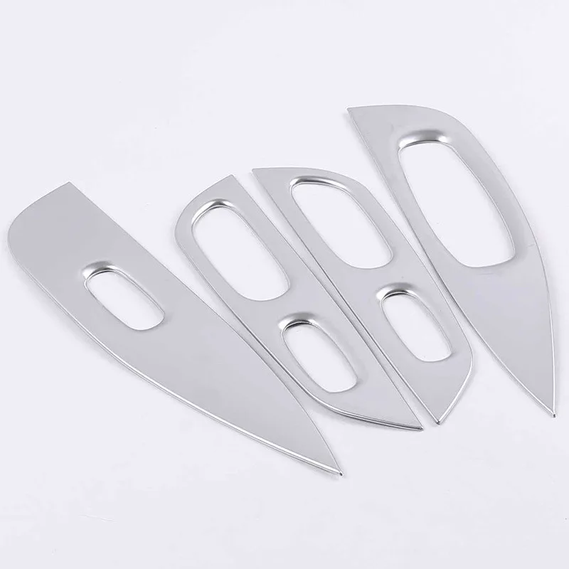 

For Nissan XTrail X-Trail Rogue T32 2014 to 2018 ABS Chrome Door Window Glass Armrest lift Switch Button Car Accessories 4pcs