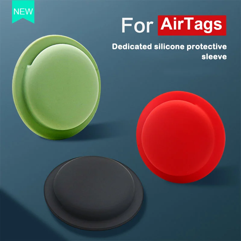 

Silicone Protective Sleeve For Airtags Anti-lost Device Protective Sleeve Liquid Silicone Protective Sleeve For Apple Airtags