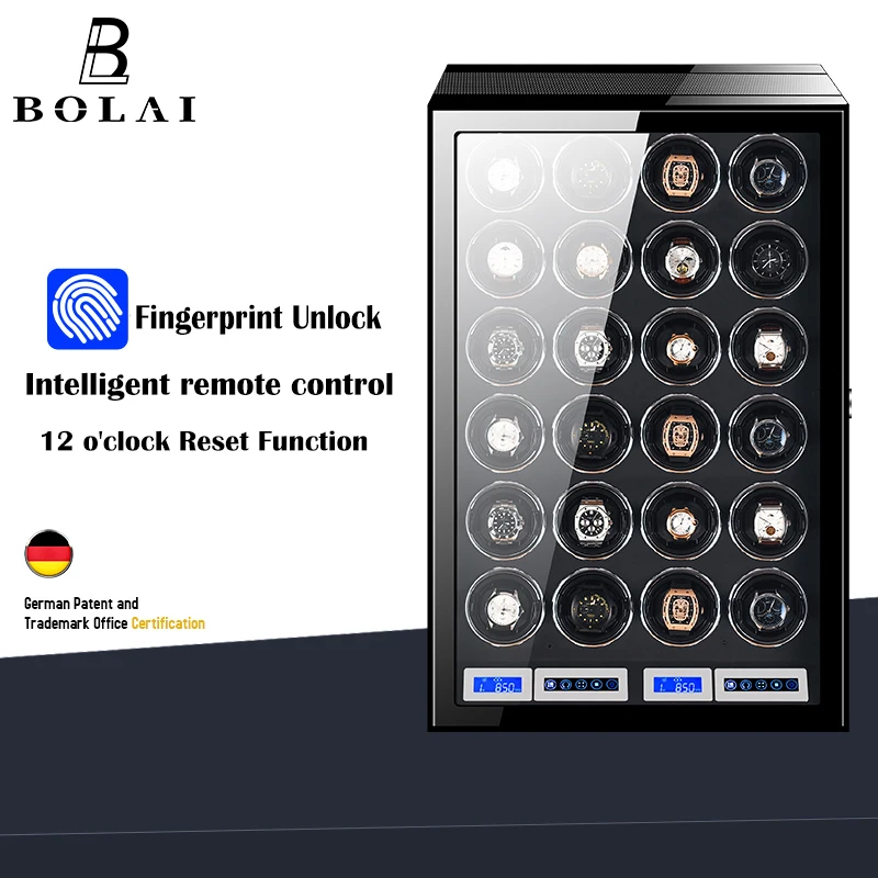 Сканер отпечатков пальцев разблокировка часы Роскошный бренд 24 телефон с ЖК