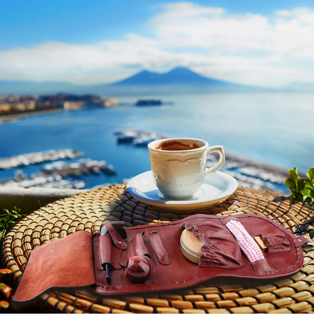 Пожарная собака курительная трубка сумка из натуральной кожи для организации