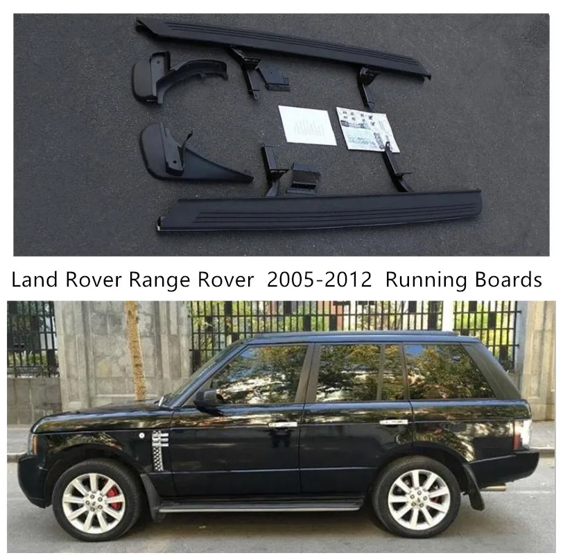 Для Land Rover Range 2005 2012 ходовые панели боковые ступенчатые педали высокое качество Nerf