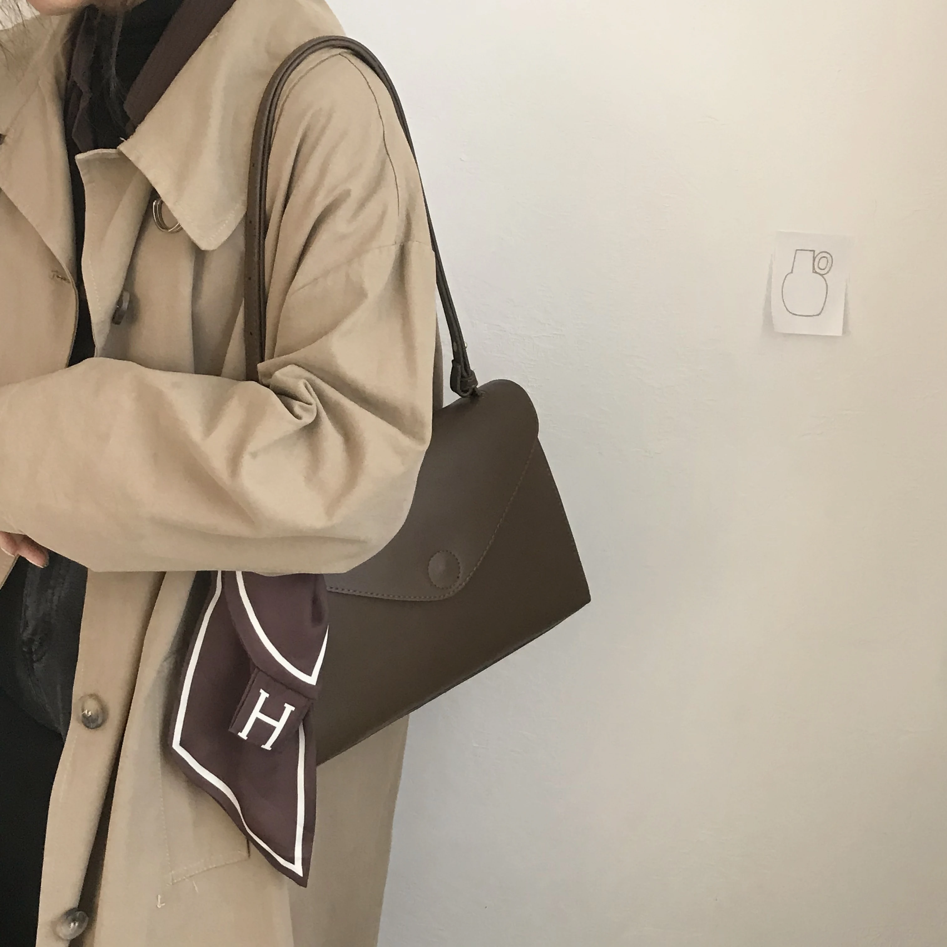 

Brand Designer PU Leather Crossbody Bags For Women Simple Fashion Shoulder Bag Lady Luxury Small Handbags