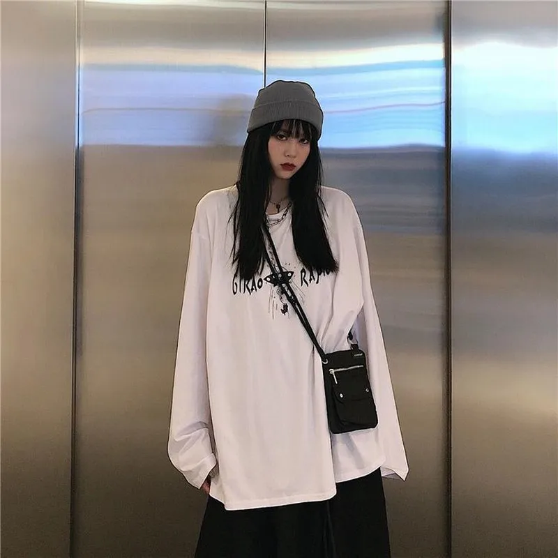 NiceMix Harajuku Стиль Streetwaer очки унисекс для влюбленных пар футболка с круглым вырезом