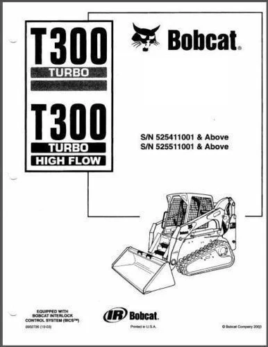 

Для компактного гусеничного погрузчика Bobcat T300 Turbo / Turbo High Flow
