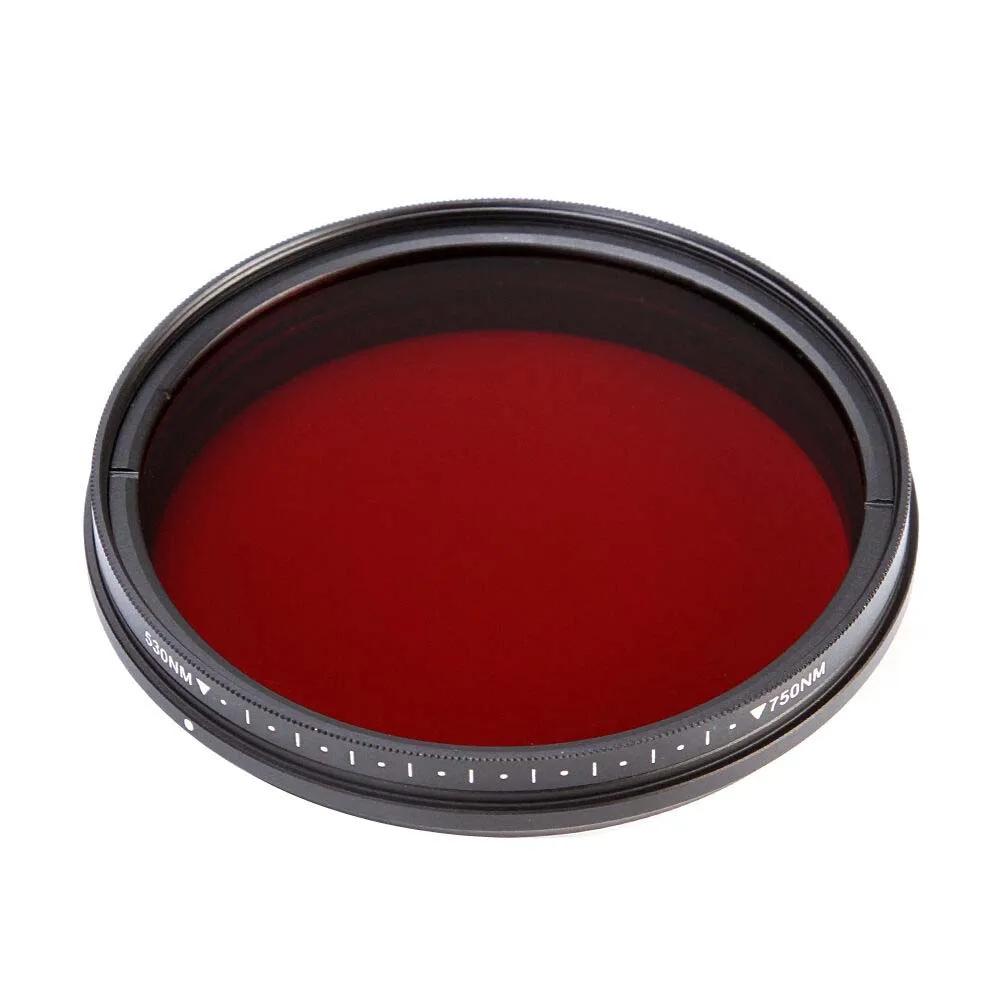 77 мм регулируемый инфракрасный ИК фильтр пропуска рентгеновского излучения 530nm