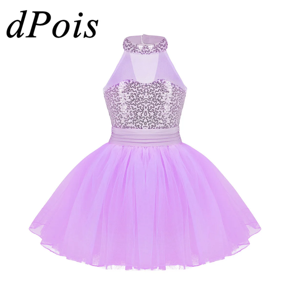 Балерины Детские Балетные танцевальные костюмы Сетчатое платье детский