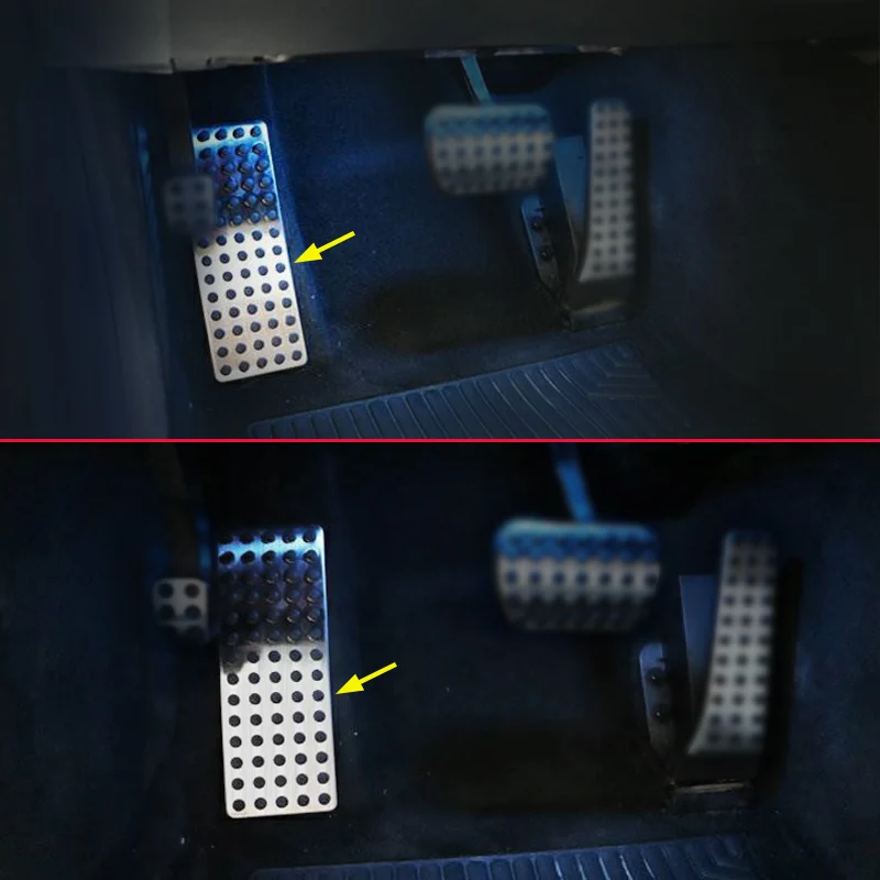 Подставка для ног накладка на &quotмертвую педаль&quot аксессуары Mercedes A B C E размеры S