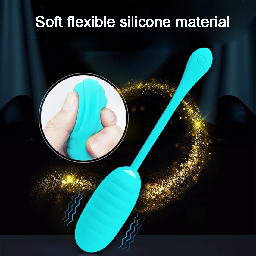 Перезаряжаемый сексуальный силиконовый вибратор яйцо женский секс продукт