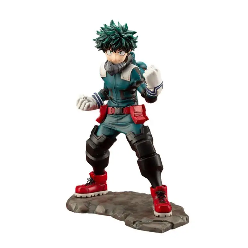 

Фигурка героя моя геройская академия, фигурки аниме Deku с зелеными волосами, японская экшн-фигурка из ПВХ, подарки для детей на Рождество