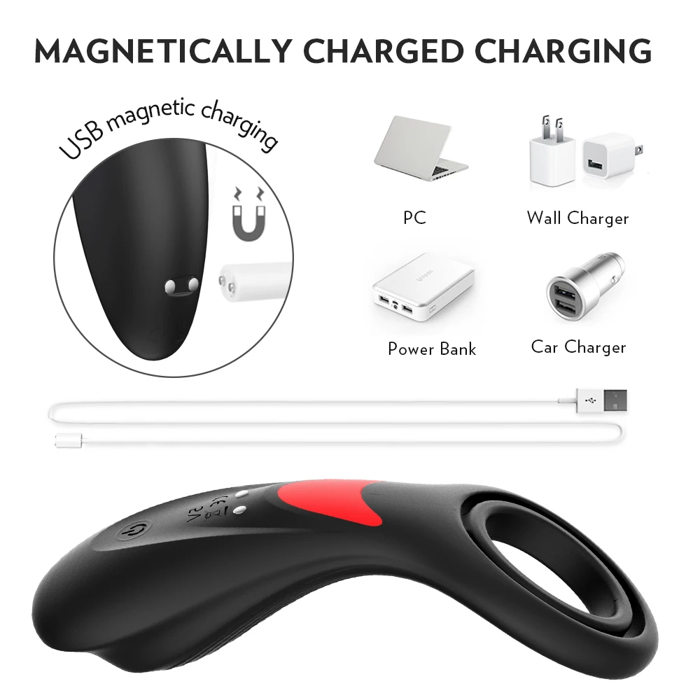 Вибрирующее кольцо на пенис секс игрушки для пар с дистанционным управлением