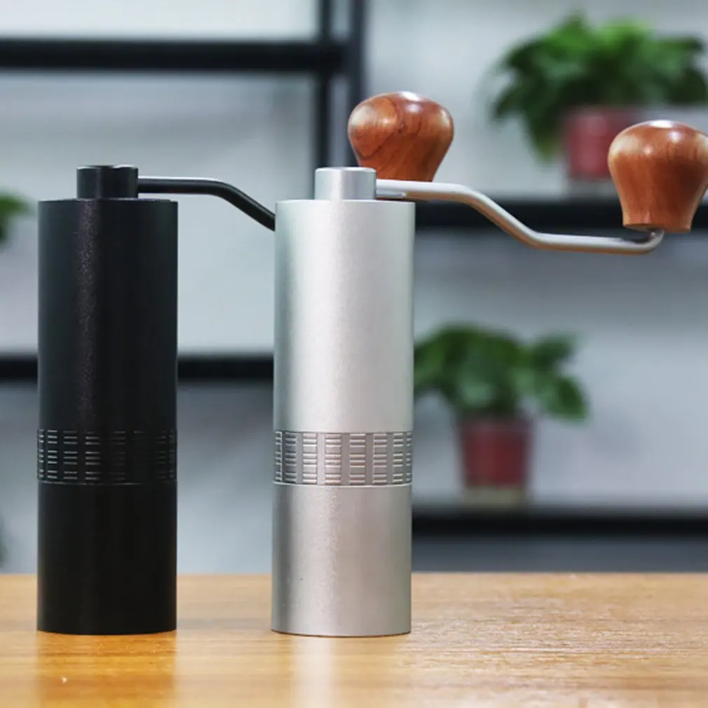 

Hand Coffee Grinder Mini Stainless Steel Hand Manual Handmade Coffee Bean Burr Grinders Mill Kitchen Tool