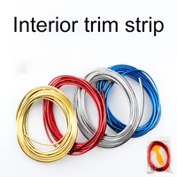 5m car decoration strip high quality interior styling universal decoration strip line auto accessorie length be customized