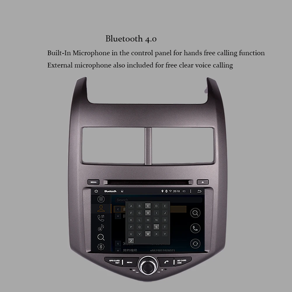 Автомобильный GPS-навигатор Android 10 0 Восьмиядерный процессор для Chevrolet Chevy Aveo Sonic