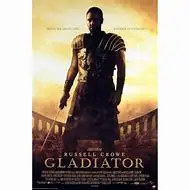 Картина из фильма Гладиатор Рассел Кроу шелковая фотокартина размер 24x36 дюймов 02