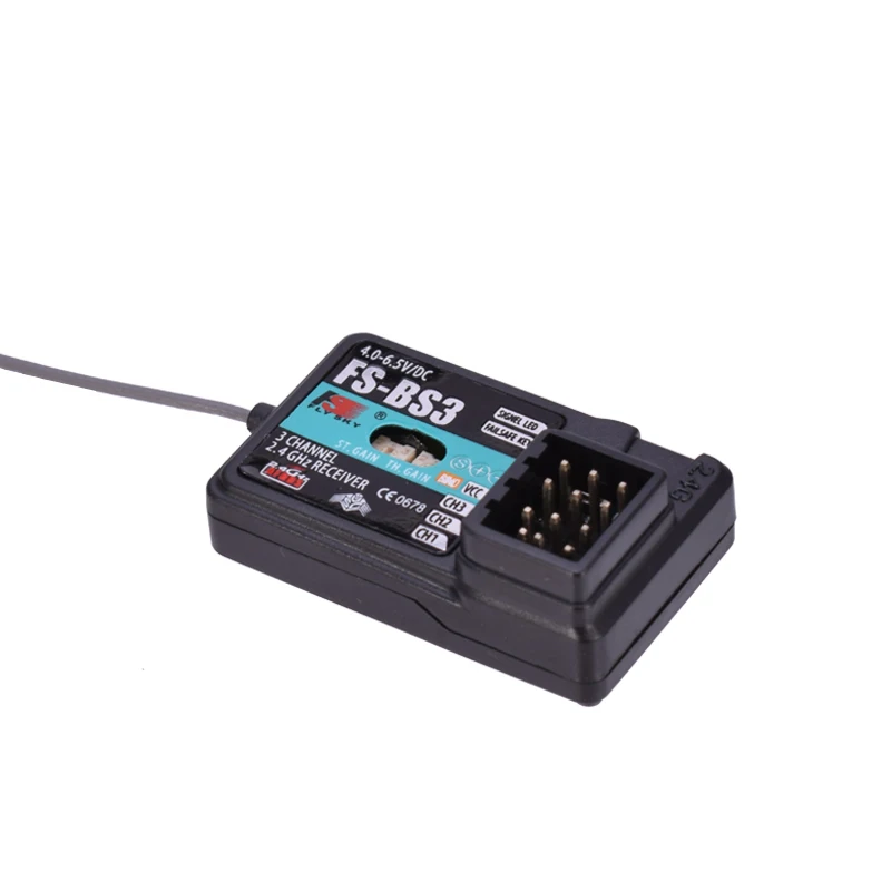 

Flysky FS-BS3 2.4G 3CH Receiver with Gyro Stabilization System for Flysky FS-IT4S FS-IT4 FS-GT2 FS-GT2E GT2F RC Parts