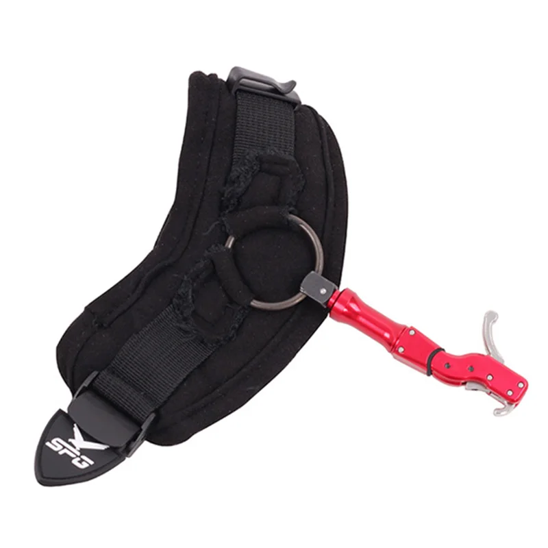 

Outdoor Archery Wristband Release Aids Hook Compound Bow Auxiliary Accessory Wear Resistant Material Optional Color