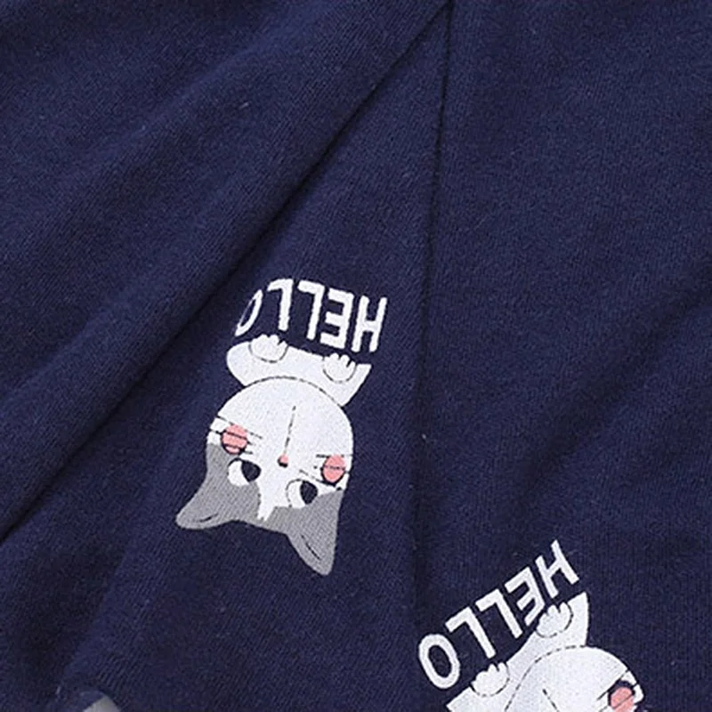 2019 Детские пижамные комплекты хлопковые пижамы с принтом для малышей одежда сна