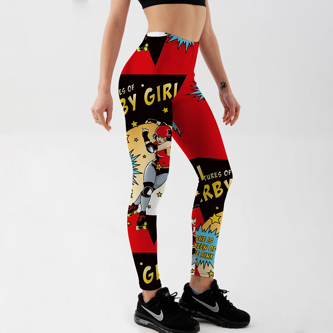 Женские легинсы для фитнеса с эффектом пуш ап тренировок джеггинсы цифровым