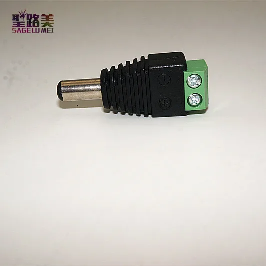 Адаптер питания постоянного тока со штекером папа мама 5 мм x 2 1 для светодиодной