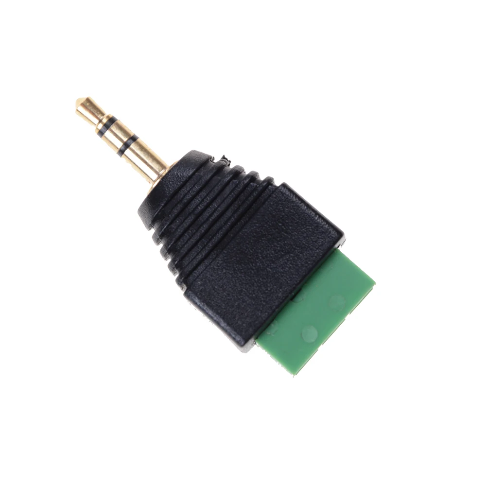 3.5mm 1PCS 3.5 audio mono plug to screw terminal connector Audio Mono Plug Connector Adapter | Обустройство дома
