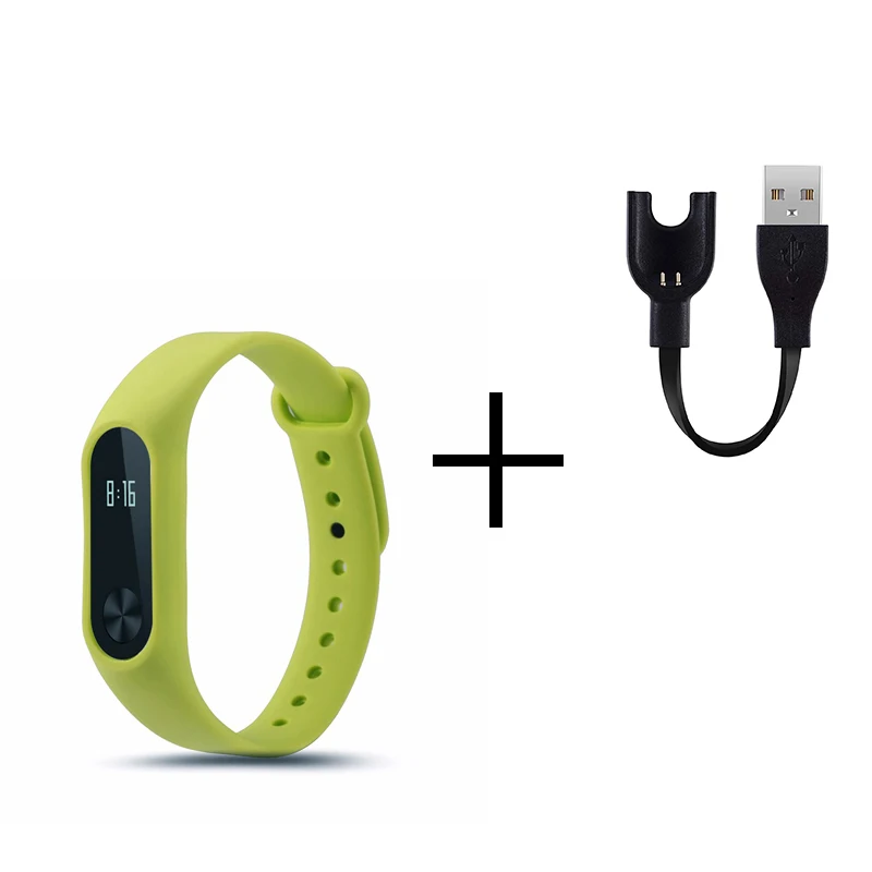 Grass green New M2 smart fashion sports watch fitness running tracker bracelet step blood pressure monitor with men and women children - Цвет: Grass green