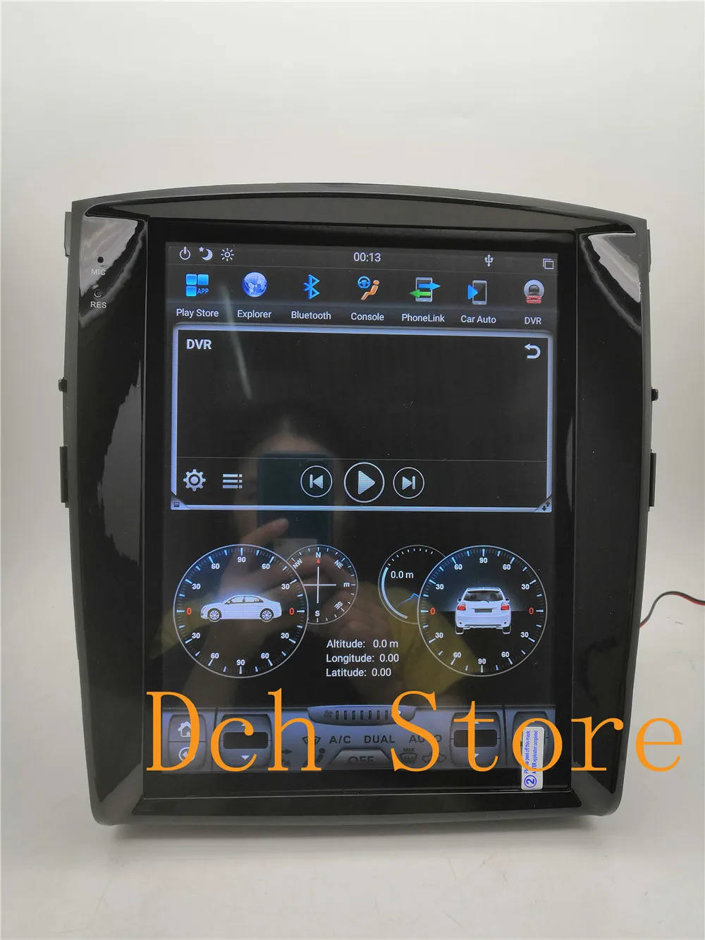 12,1 ''вертикальный экран Tesla стиль Android 8,1 автомобильный DVD gps плеер для MITSUBISHI pajero V97 V93 2006- Радио Навигация ips