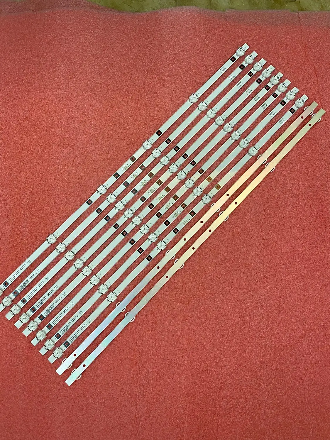 

Новинка 10 шт./лот 6 светодиодов 594 мм Светодиодная подсветка для детской лампы