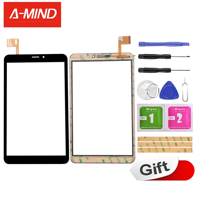 

Новинка для 8-дюймового планшета Prestigio MultiPad PMT3618 WIZE 3618 4G сенсорный экран панель дигитайзер стекло сенсор Замена