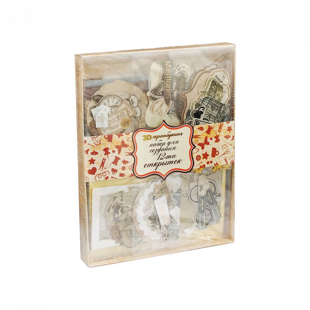 Набор Белоснежка для создания 12 ти открыток &quotРетро&quot|Поделки своими руками| |