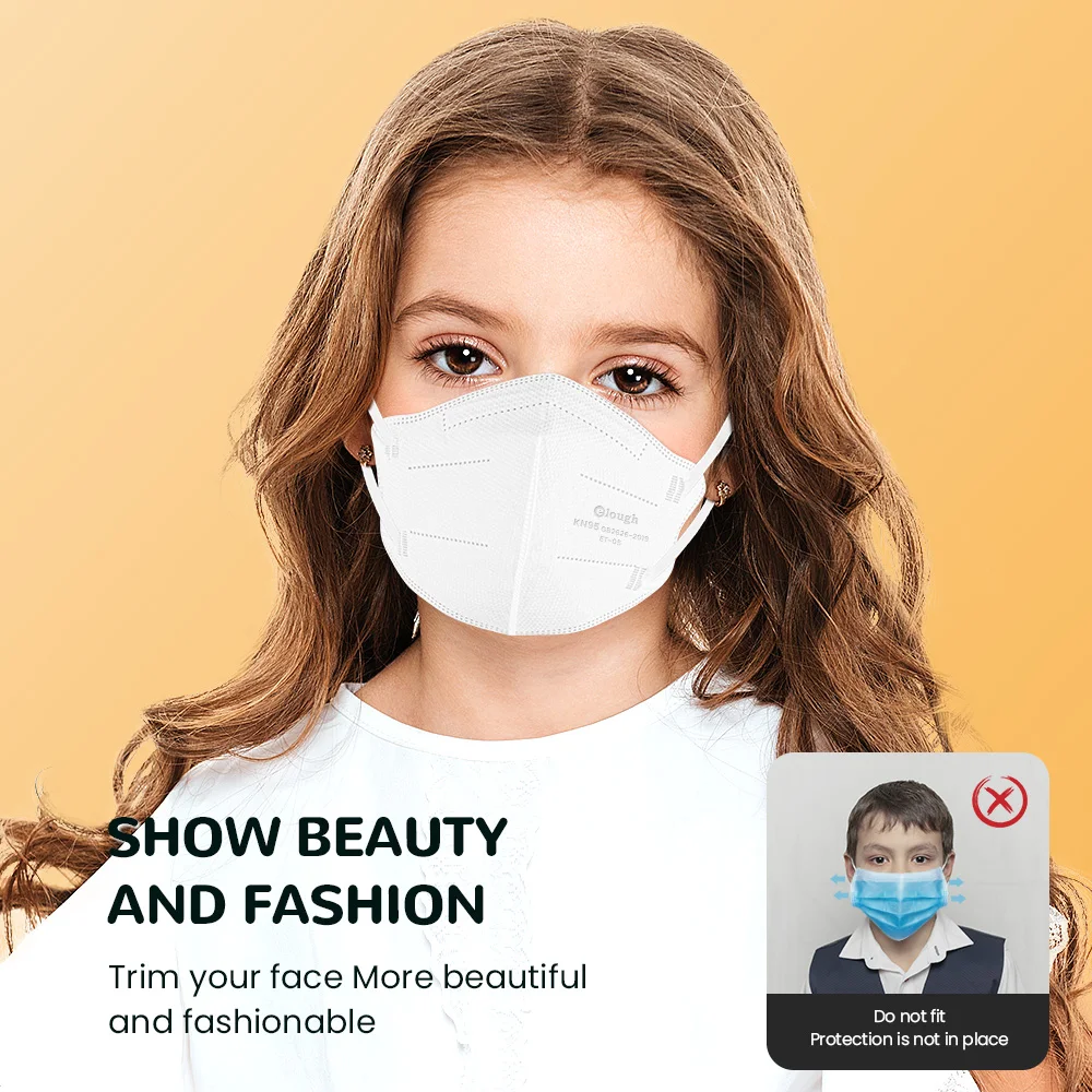 10-100 шт. Детские маски ffp2mask 9-12 лет | Красота и здоровье