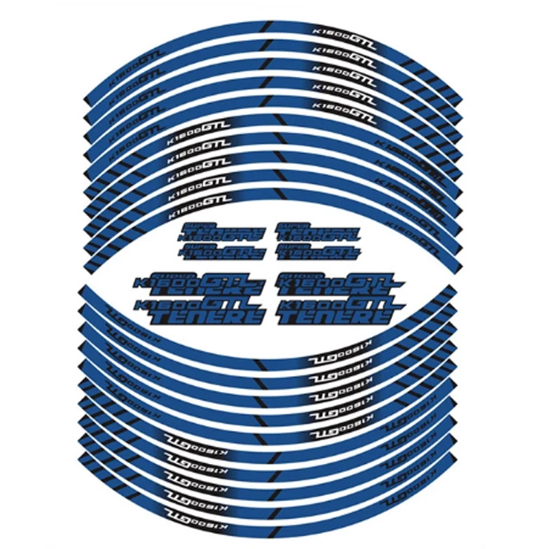 Подходят DUCATI MONSTER мотоцикл наклейки на шины внутреннее колесо Светоотражающие