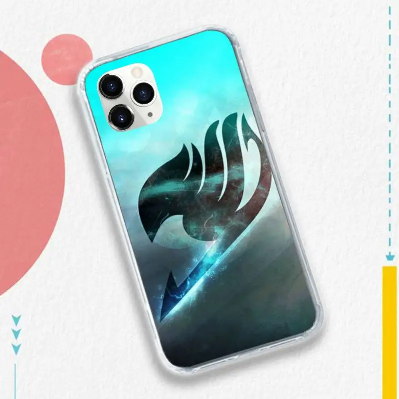 

Anime Manga Fairy Tail Comics Phone Case for iPhone 11 12 pro XS MAX 8 7 6 6S Plus X 5S SE 2020 XR