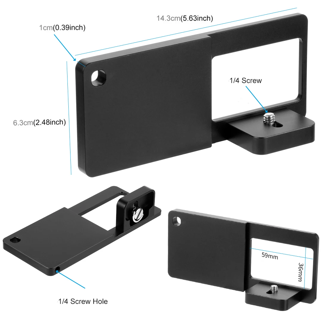 BGNing Gimbal Switch Mount Plate Adapter Compatible for Sony DSC-RX0 Camera DJI Zhiyun Feiyu Handheld Stabilizer | Электроника
