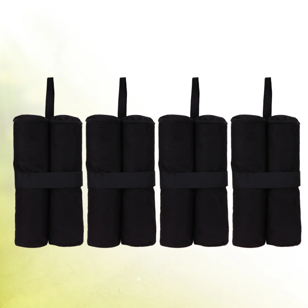 

4pcs Canopy Weight Bags Heavy Duty Canopy Weights Sand Bags for Instant Legs Outdoor Sun Shelter (Green)