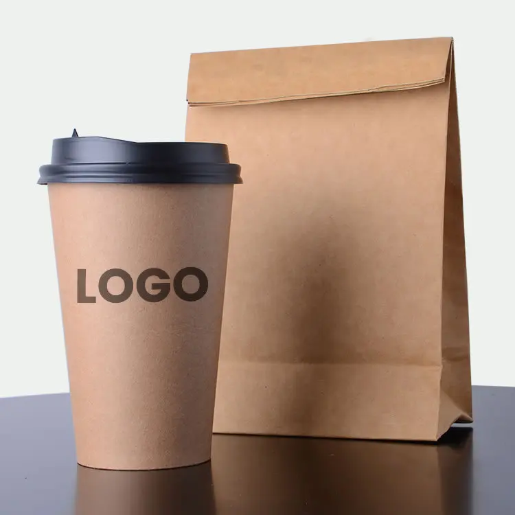 50/100/200pcs Disposable Paper Cups 2.5/4/7/8oz Kraft Coffee Milk Cup Paper for Hot Drinking Party Supplies
