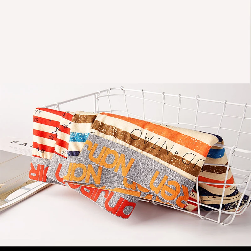 Hot Underwear Boxing Men Cotton Boxer  Underpants Male Panties Breathbale Shorts U Convex Pouch Plus Size L-3XL