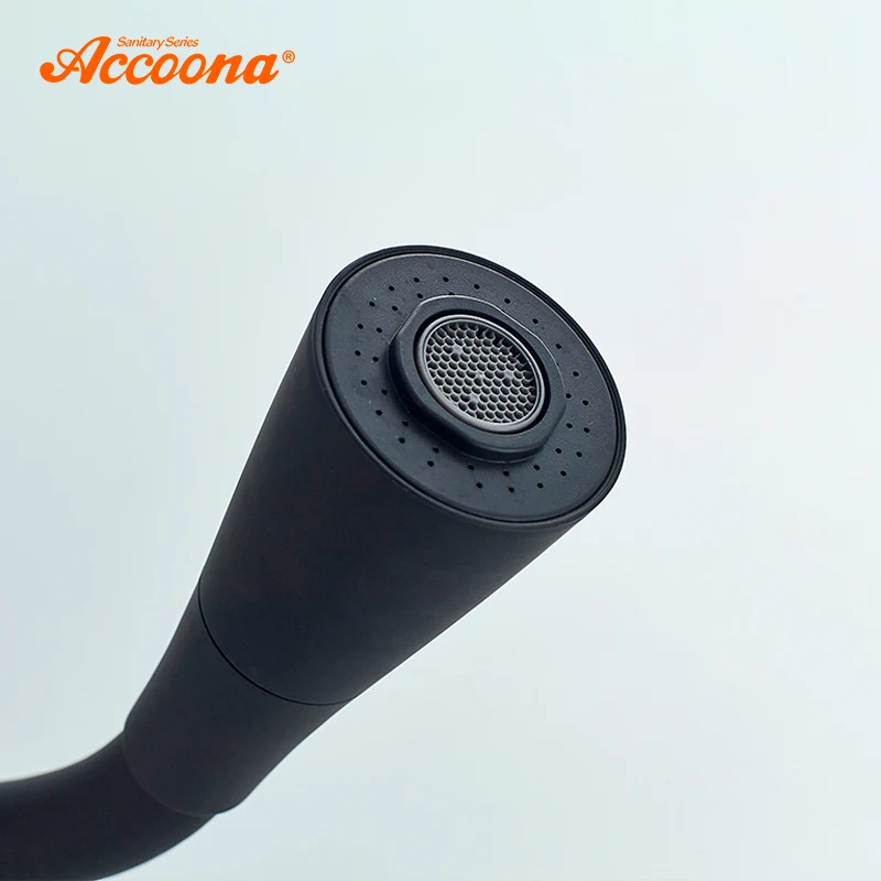 Новое поступление кухонный смеситель Accoona из силикагеля вращение в любом