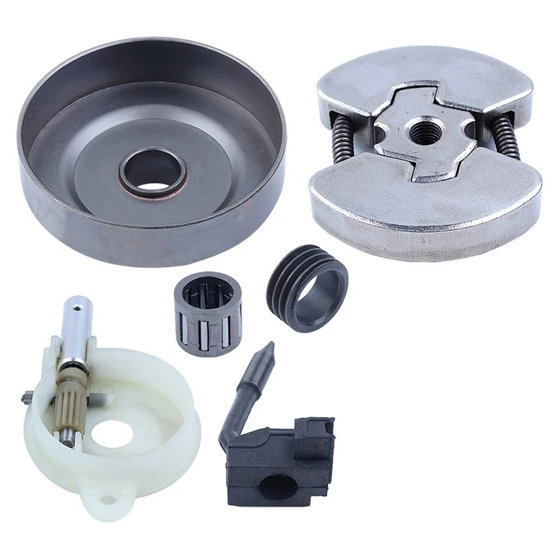325-7T Clutch Drum Bearing Oil Pump Worm Gear Set For Husqvarna 137 136 141 142 36 41 Chainsaw 530014949 | Инструменты