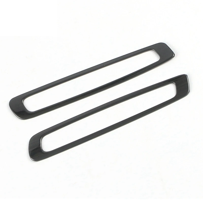 

2x Car Door Window Column Air Condition Outlet Vent Frame for Mazda CX-30 2020 & 1x Gear Shift Panel Button Switch Cover