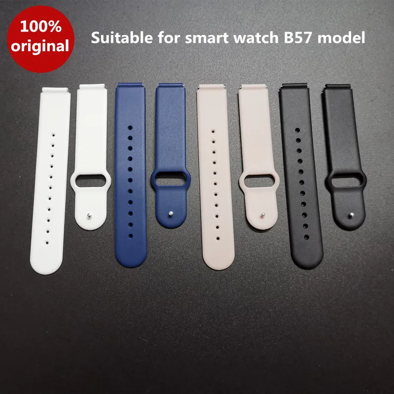 B57 ремешок с силиконовым ремешком стальной 16 мм для смарт часов модель или