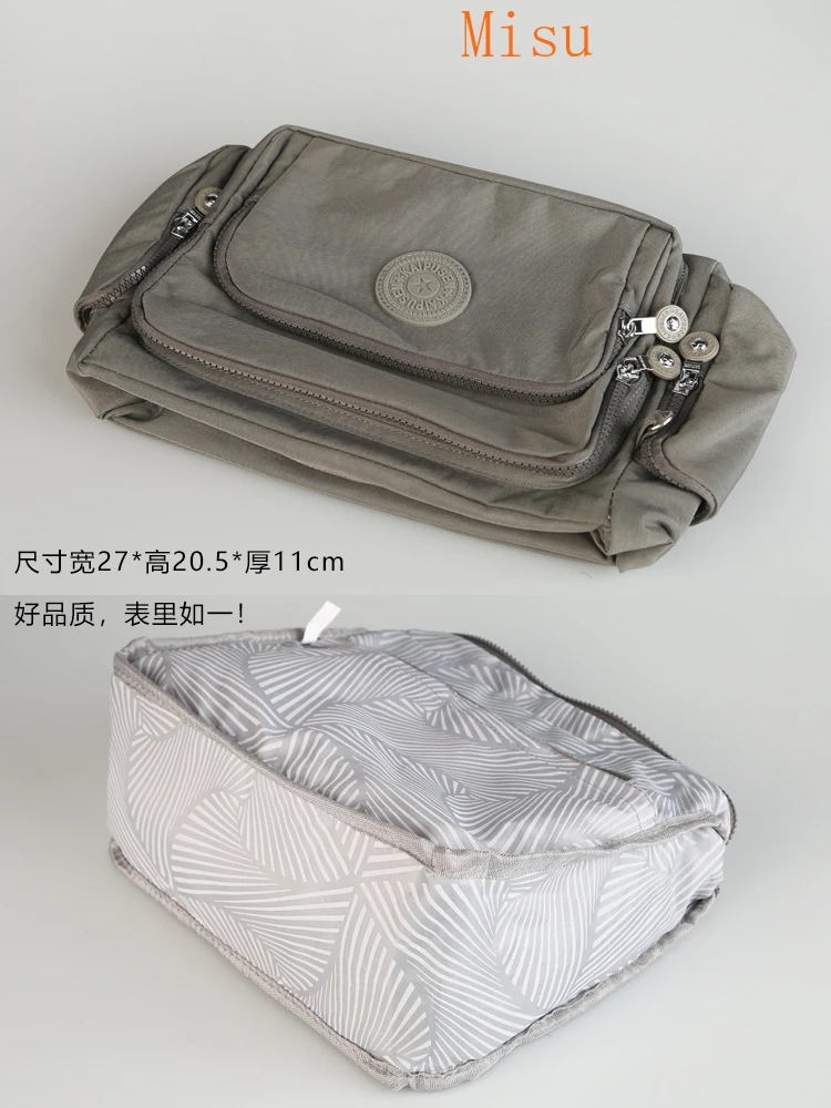 

New waterproof large messenger bag women's multi-layer pocket leisure shoulder bag men's backpack travel canvas bag monkey