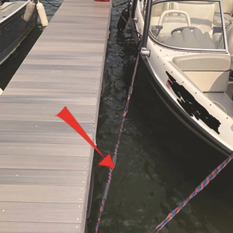 Тяжелая морская швартовая веревка швартовка для лодок шнур Анкерной линии Каяка