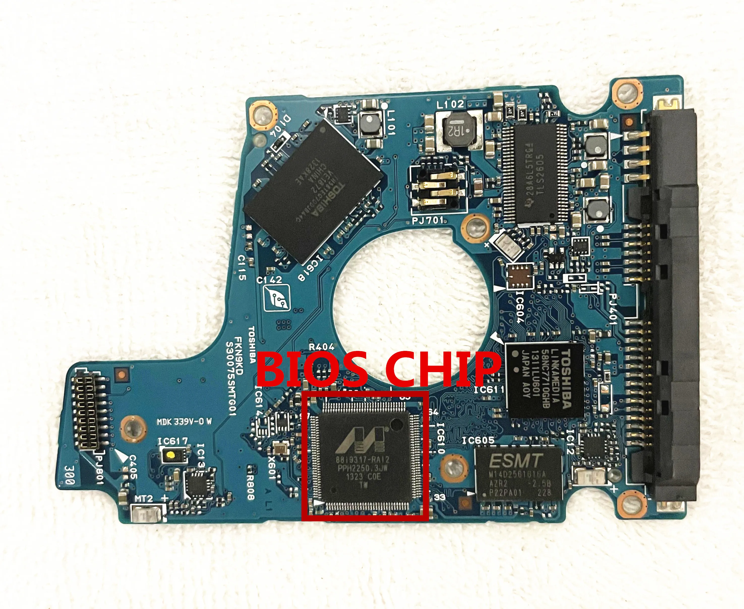 Печатная плата Toshiba S30075 для жесткого диска | Компьютеры и офис