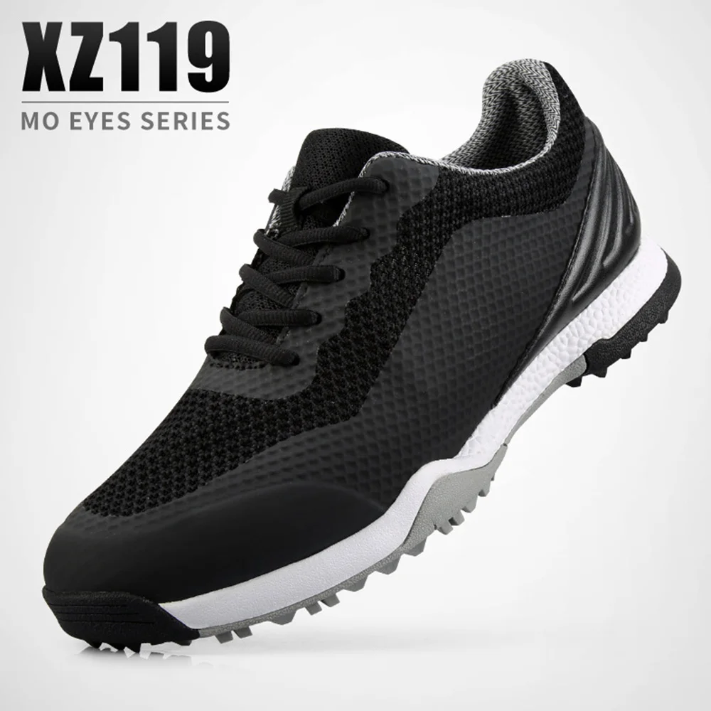 Мужская обувь для гольфа дышащая сетка нескользящая водонепроницаемая Летние