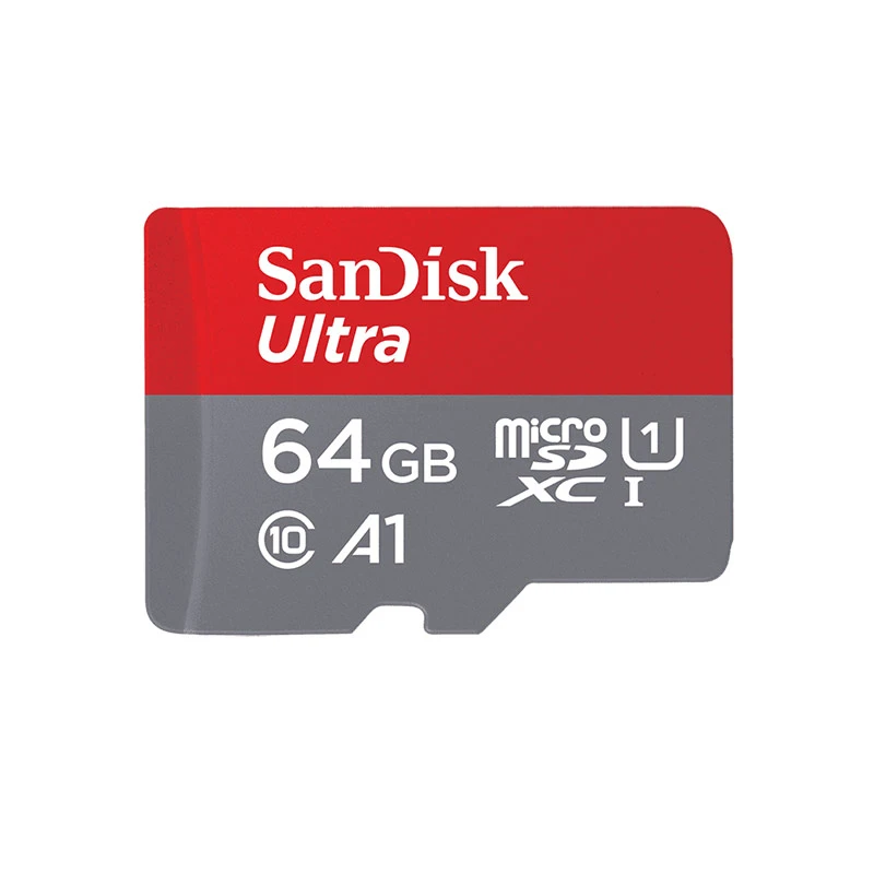 64GB SanDisk карта Micro SD 128 г 64 г 32 г 16 г C10 U1 A1 карта памяти Micro карта для телефона компьютера SDXC SDHC скорость до 98 м/с - Емкость: 64GB