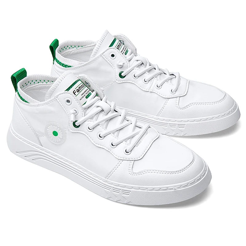 

cuero men summer para Sneakers causal Breathable shoes sport man sneaker sapato zapatillas sports Fashion hot Casual zapatos de
