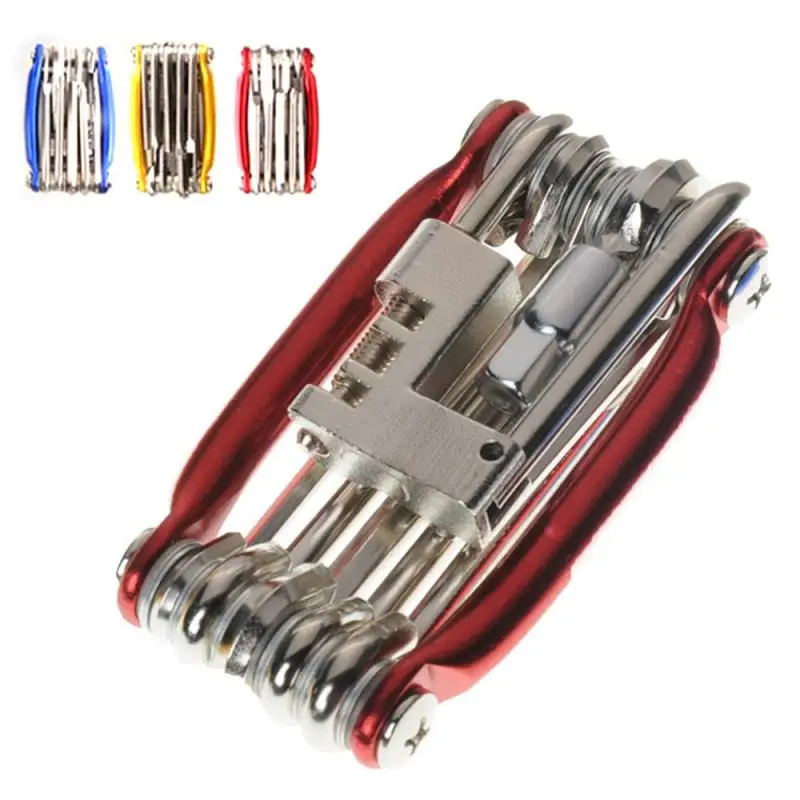 Инструмент для велосипеда 11 в 1 многофункциональный комбинированный инструмент